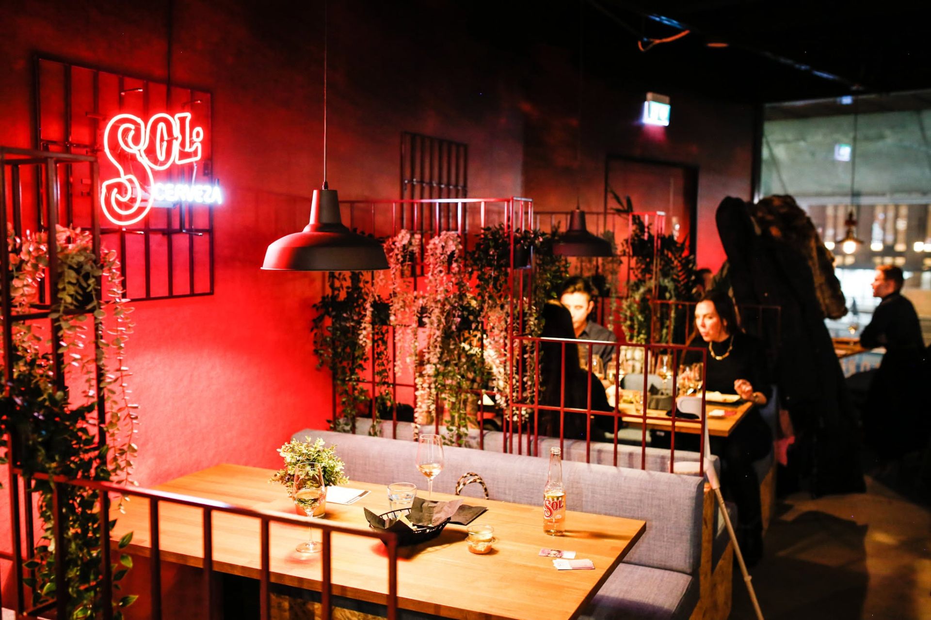 El bufé de tacos de Naked Taco en Citycenter