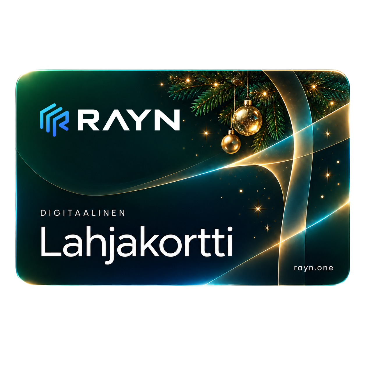 Digital Christmas gift card